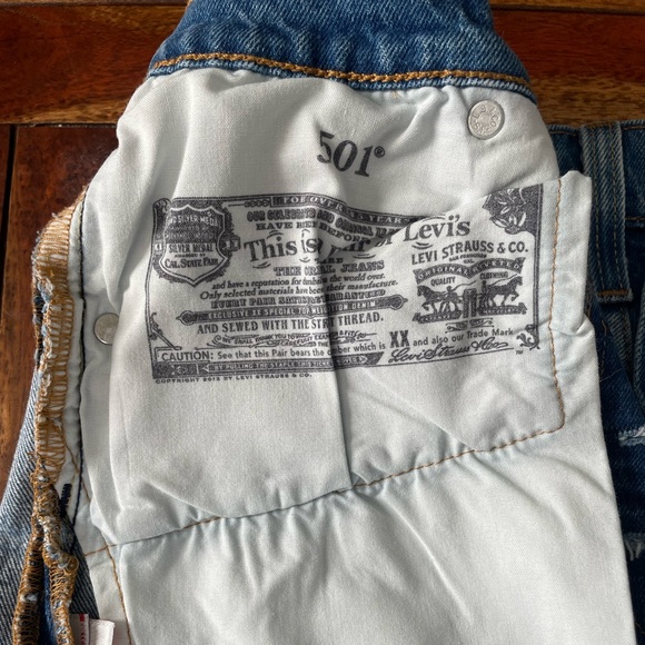 Levi’s 501 shorts size W25 - Picture 4 of 6